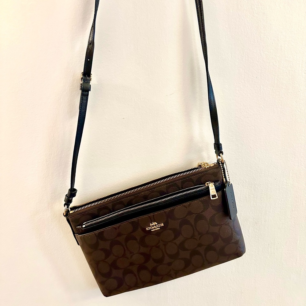 Coach crossbody bag brown